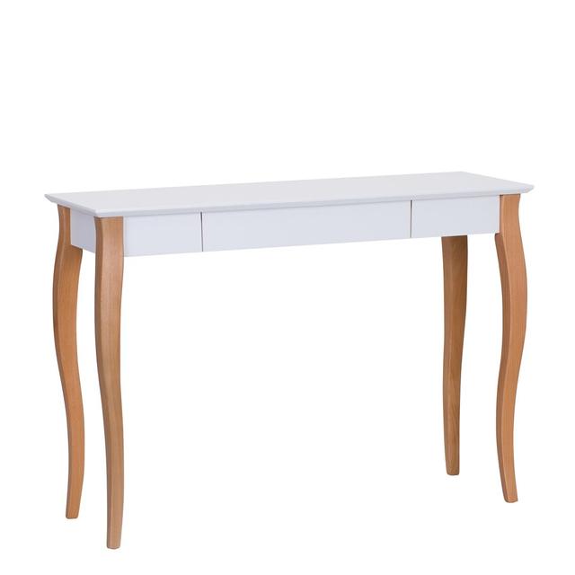 Adreanna Desk Hashtag Home Top Colour: White, Size: 74cm H x 65cm W x 40cm D on Productcaster.