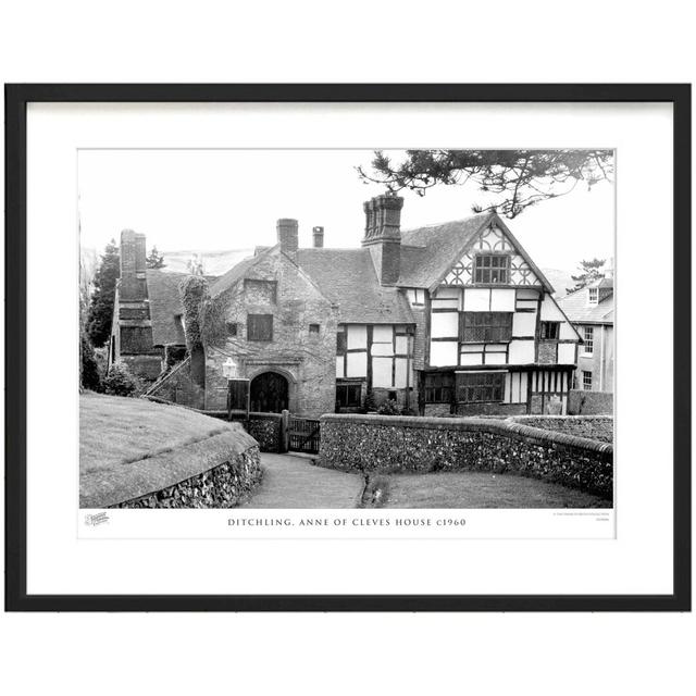 Ditchling, Anne Of Cleves House C1960 by Francis Frith - Single Picture Frame Print The Francis Frith Collection Size: 28cm H x 36cm W x 2.3cm D on Productcaster.