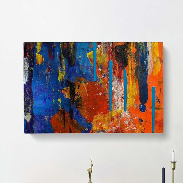 Abstract Art Painting Vol.358 by S.Johnson - Wrapped Canvas Painting Print East Urban Home Size: 50cm H x 76cm W x 3cm D on Productcaster.