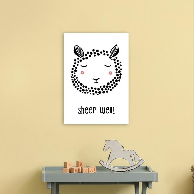 Sheep by Miniofmine - Print Harriet Bee Format: Unframed, Size: 42cm H x 30cm W x 1cm D on Productcaster.