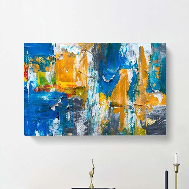 Abstract Art Painting Vol.24 by S.Johnson - Wrapped Canvas Painting Print East Urban Home Size: 40cm H x 60cm W x 3cm D on Productcaster.