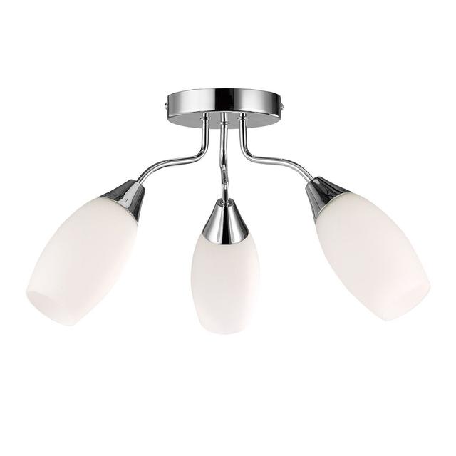 Comer 3-Light Shaded Chandelier Marlow Home Co. on Productcaster.