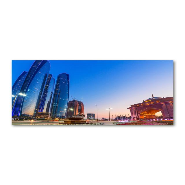 Streets of Abu Dhabi - Wrapped Canvas Art Prints Brayden Studio on Productcaster.