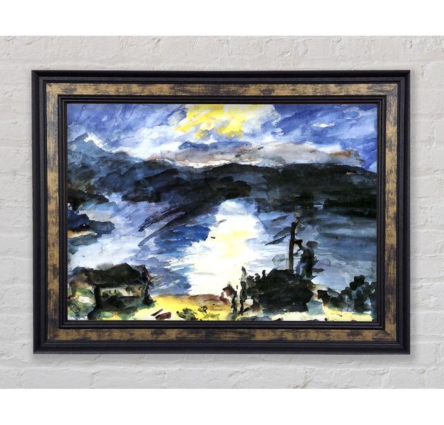 Lovis Corinth Walchensee 4 - Einzelne Bilderrahmen Kunstdrucke Bright Star Größe: 84,1 cm H x 142,2 cm B x 8 cm on Productcaster.