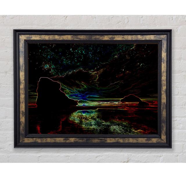 Mystic Landscape - Single Picture Frame Art Prints Bright Star Size: 84.1cm H x 142.2cm W on Productcaster.