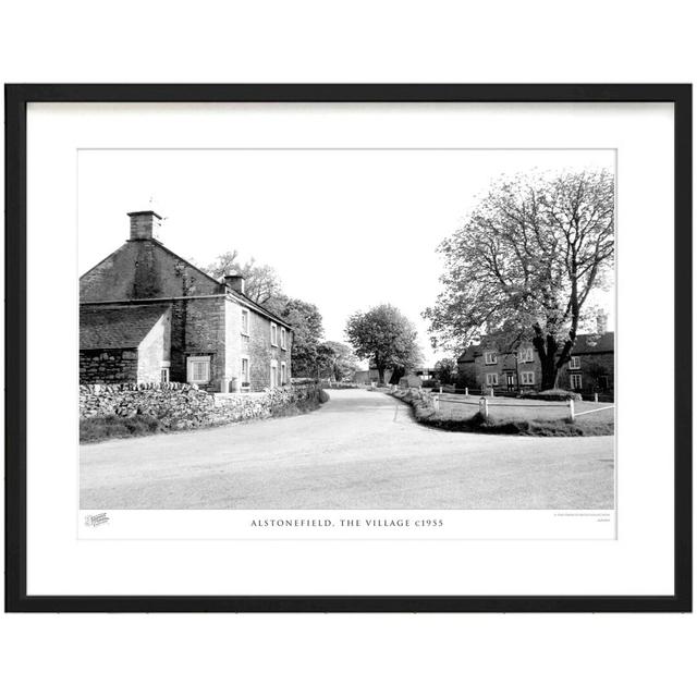 'Alstonefield, the Village C1955' - Picture Frame Photograph Print on Paper The Francis Frith Collection Size: 60cm H x 80cm W x 2.3cm D on Productcaster.