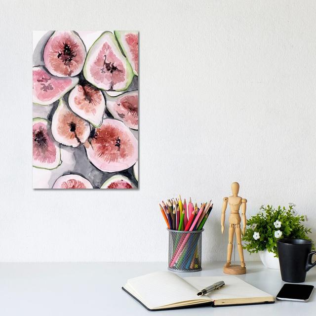 Fruit Slices II by Jennifer Paxton Parker - Wrapped Canvas Art Prints Brambly Cottage Size: 30.48cm H x 20.32cm W x 1.905cm D on Productcaster.