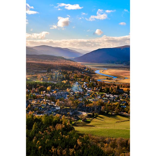 Cairngorms From Braemar Village - Print Alpen Home Size: 91cm H x 61cm W x 3.8cm D on Productcaster.