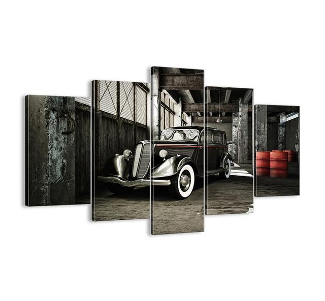 The Timeless Elegance of the 1930s - 5 Piece Unframed Photograph Print Set on Canvas Williston Forge Size: 100cm H x 150cm W x 1.8cm D on Productcaster.