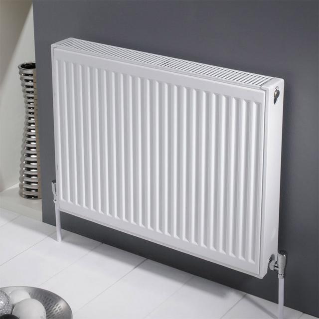 Krad Horizontal Standard Radiator K-Rad Size: 75cm H x 90cm W x 10.5cm D on Productcaster.