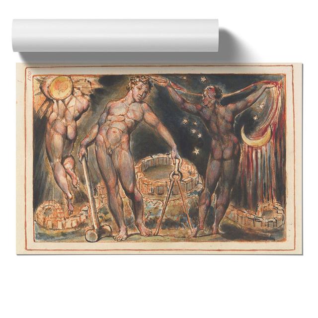 Jerusalem Plate by William Blake - Unframed Graphic Art East Urban Home Size: 42cm H x 59cm W x 0.1cm D on Productcaster.