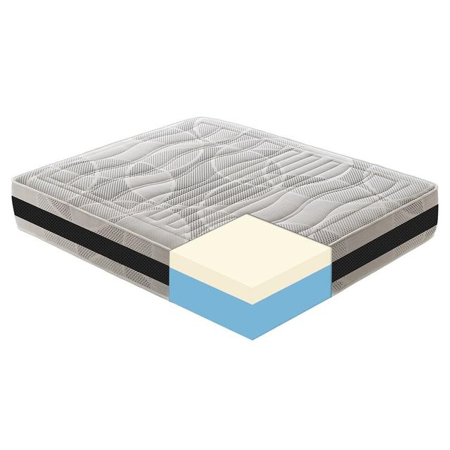 7-zone Memory Foam Mattress Thile, 28 cm High Symple Stuff Size: Single (3') on Productcaster.