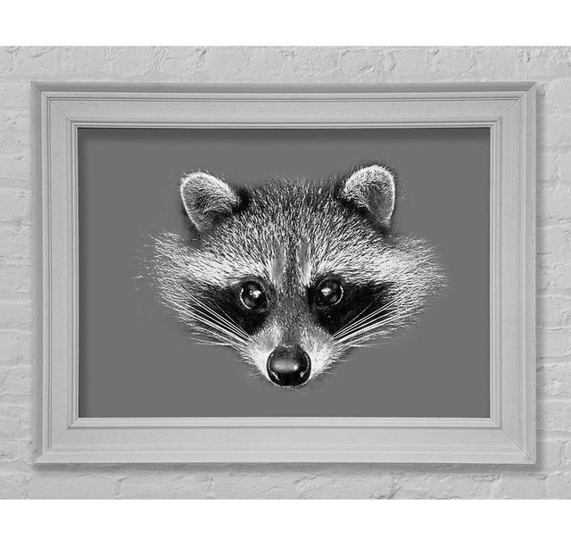 Raccoon Union Rustic Größe: 100cm H x 141,4cm B x 8cm T, Format: Poster mit weißem Rahmen on Productcaster.