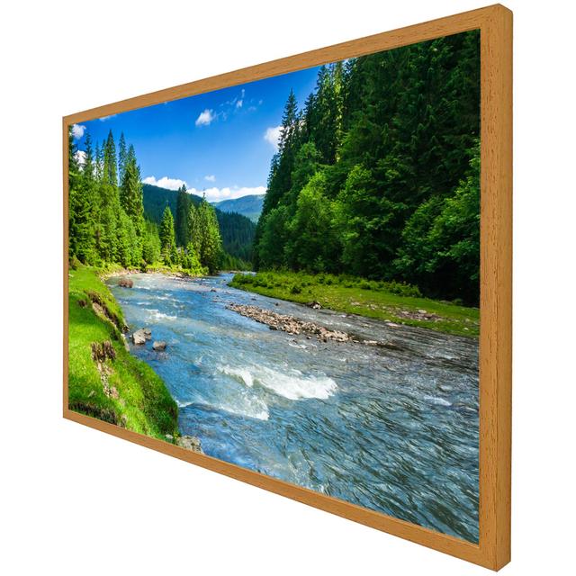 Bolckow Single Picture Frame Print Alpen Home Size: 51cm H x 76cm W x 4cm D, Frame Option: Oak Framed on Productcaster.