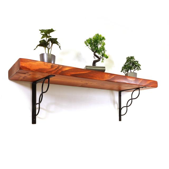 Latiesha Bracket Shelf Ebern Designs Size: 19cm H x 190cm W x 17.5cm D on Productcaster.