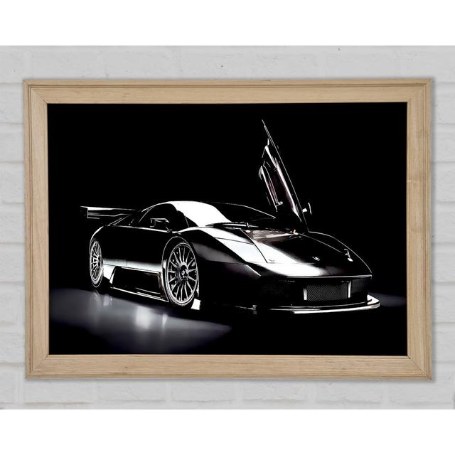 Lamborghini Murcielago RGT 419 - Print Ebern Designs Size: 59.7cm H x 84.1cm W x 1.5cm D on Productcaster.