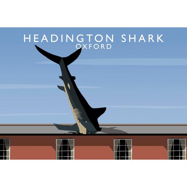 Headington Shark by Richard O'Neil - Print East Urban Home Format: No Frame, Size: 30 cm H x 40 cm W x 1 cm D on Productcaster.