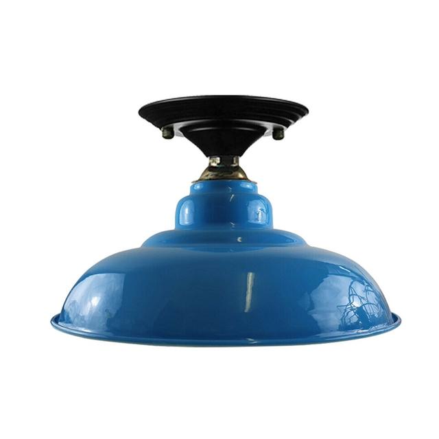 Wilken Semi Flush Mount Hashtag Home Shade Colour: Blue on Productcaster.