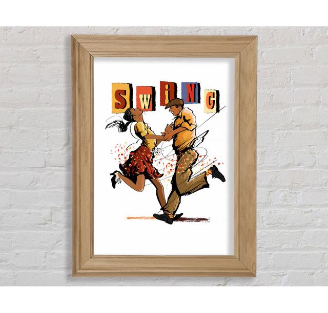 Swing - Single Picture Frame Art Prints Bright Star Size: 141.4cm H x 100cm W x 8cm D on Productcaster.