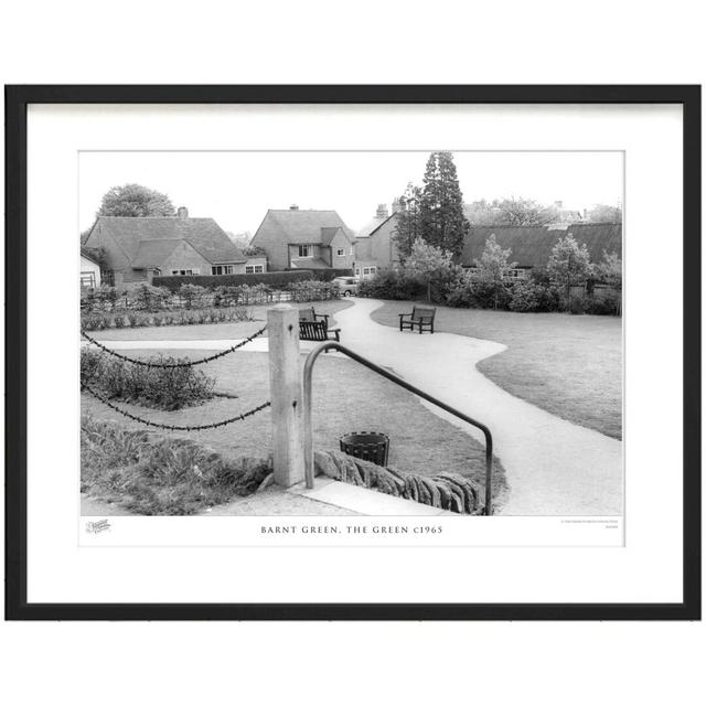 'Barnt Green, the Green C1965' by Francis Frith - Picture Frame Photograph Print on Paper The Francis Frith Collection Size: 45cm H x 60cm W x 2.3cm D on Productcaster.