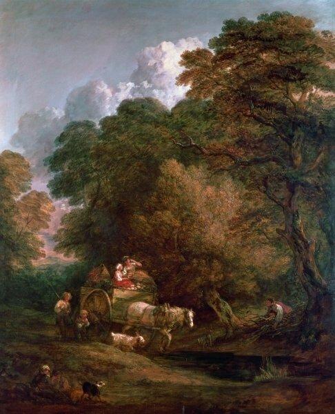 The Market Cart, 1786 by Thomas Gainsborough Art Print East Urban Home Size: 70cm H x 50cm W x 2.3cm D on Productcaster.