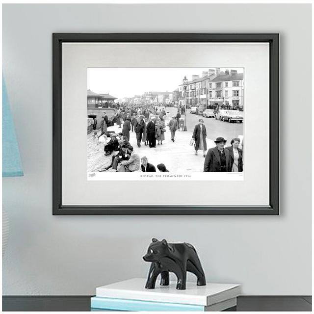 Redcar, The Promenade 1954 - Single Picture Frame Print The Francis Frith Collection Size: 28cm H x 36cm W x 2.3cm D on Productcaster.