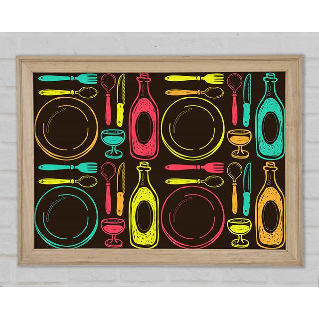 I Love Cooking 4 - Single Picture Frame Art Prints Bright Star Size: 59.7cm H x 84.1cm W on Productcaster.