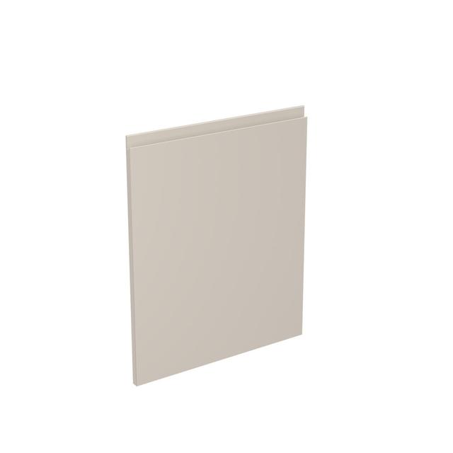 KitchenKit Flatpack J Pull Matt 715X596 Appliance Door Kitchen Kit Colour: Light Grey on Productcaster.