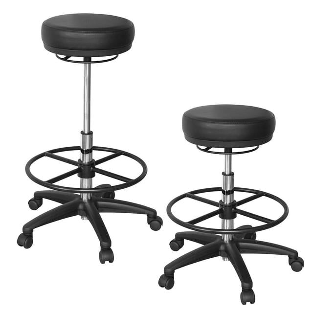 Height-adjustable office stool Symple Stuff on Productcaster.