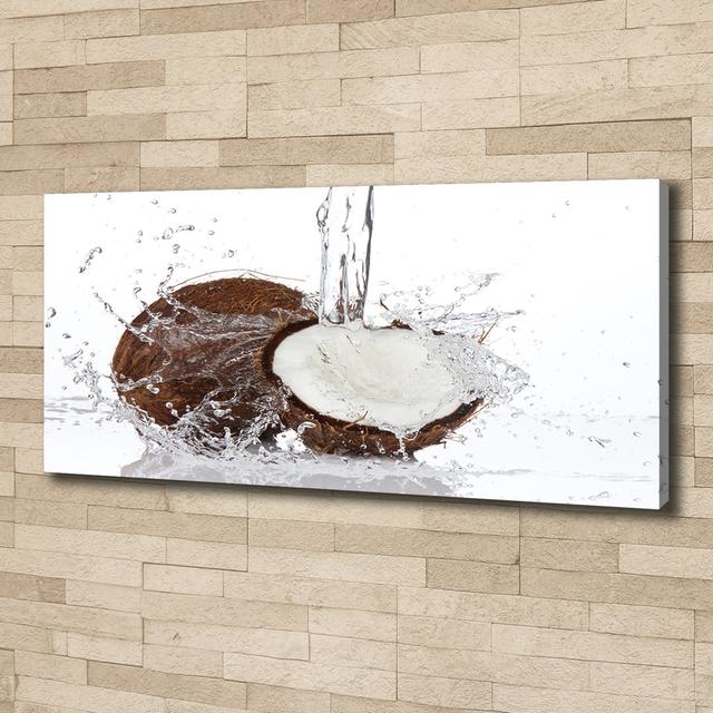 Coconut - Wrapped Canvas Art Prints Bay Isle Home on Productcaster.