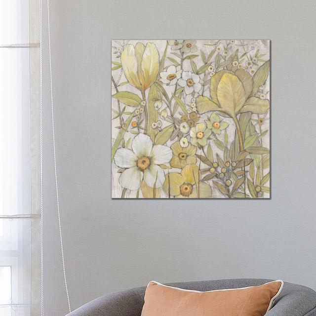 Mix Floral II von Tim OToole - Gallery-Wrapped Canvas Giclée on Canvas Lark Manor Größe: 66,04 cm H x 66,04 cm B x 3,81 cm T, Format: Leinen on Productcaster.