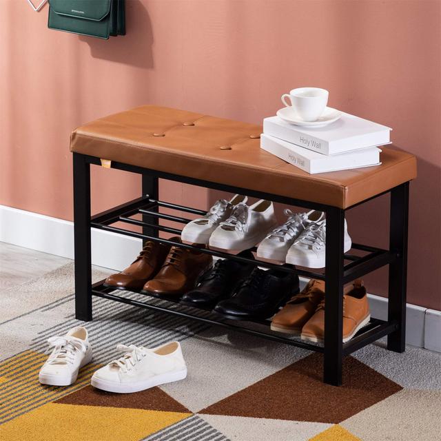 6 Pair Shoe Storage Bench Luch on Productcaster.