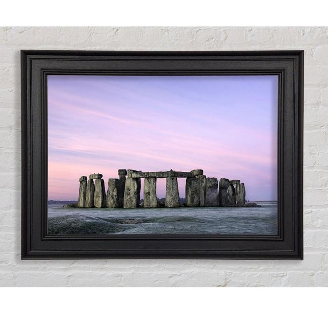 Stonehenge Wiltshire England Framed Print Ebern Designs Size: 21cm H x 42cm W on Productcaster.