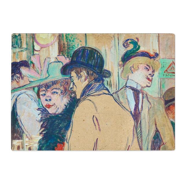 Alfred La Guigne by Henri de Toulouse-Lautrec Chopping Board East Urban Home Size: 0.4cm H x 20cm W x 28.5cm L on Productcaster.