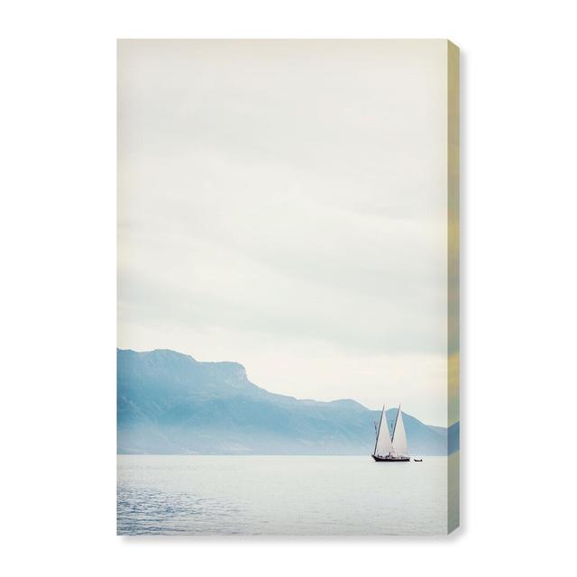 'In the Horizon' Photographic Print Oliver Gal Format: Wrapped Canvas, Size: 114cm H x 76cm W x 3.8cm D on Productcaster.