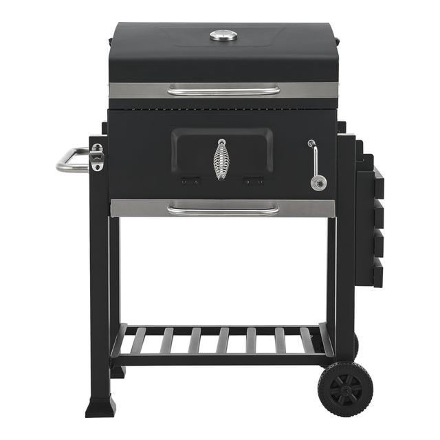 17 Stories Edona 114cm W Portable Charcoal Grill 17 Stories on Productcaster.