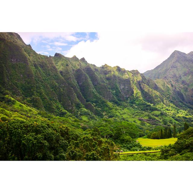 Ko'olau Mountain Range by Krasman - Wrapped Canvas Photograph Alpen Home Size: 81cm H x 122cm W on Productcaster.