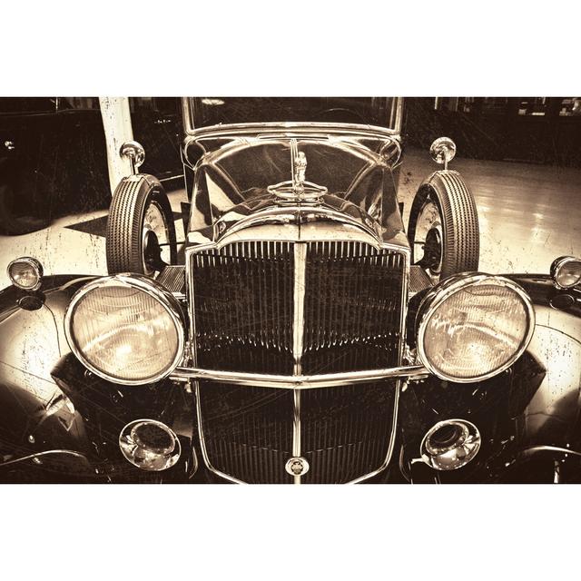 Vintage Packard 3 - Wrapped Canvas Photograph Borough Wharf Size: 51cm H x 76cm W x 3.8cm D on Productcaster.