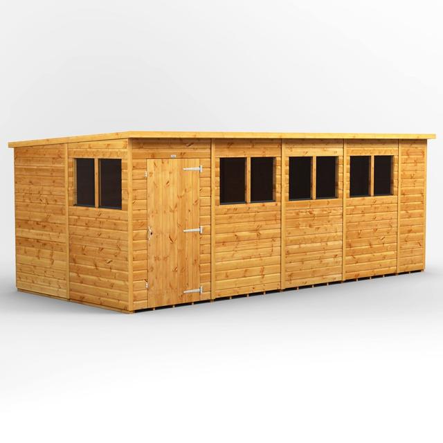 259 cm x 549 cm Geräteschuppen aus Massivholz POWERSHEDS on Productcaster.