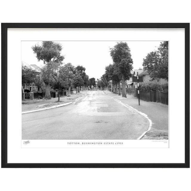 Totton, Rushington Estate C1955 by Francis Frith - Single Picture Frame Print The Francis Frith Collection Size: 28cm H x 36cm W x 2.3cm D on Productcaster.