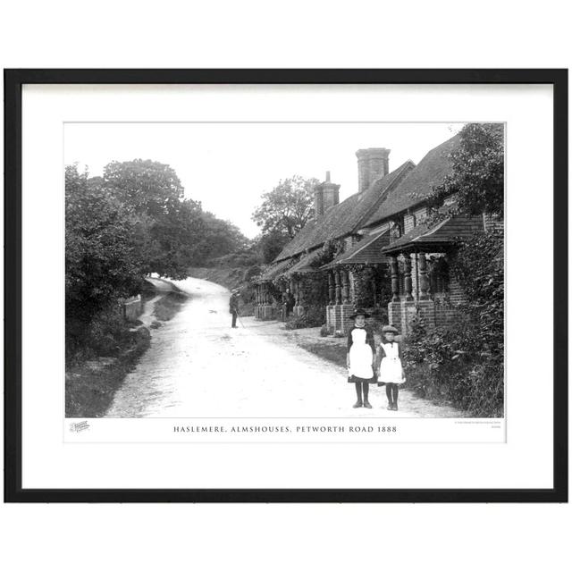 Haslemere, Almshouses, Petworth Road 1888 by Francis Frith - Single Picture Frame Print The Francis Frith Collection Size: 40cm H x 50cm W x 2.3cm D on Productcaster.