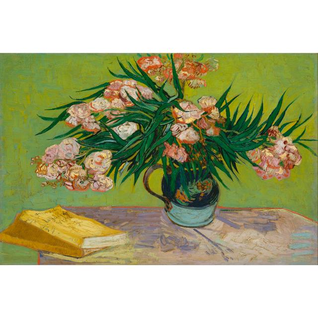 Oleanders - Wrapped Canvas Painting Rosalind Wheeler Size: 61cm H x 91cm W on Productcaster.