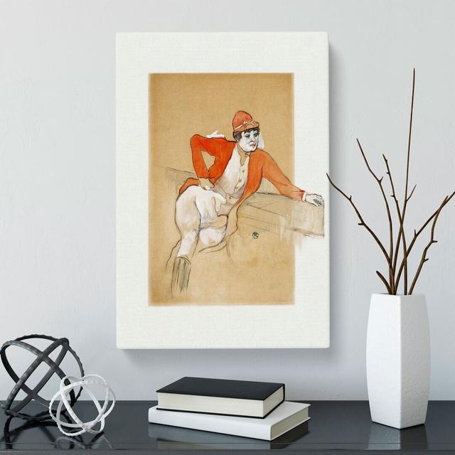 La Macarona by Henri de Toulouse-Lautrec - Wrapped Canvas Painting East Urban Home Size: 50cm H x 35cm W x 3cm D on Productcaster.