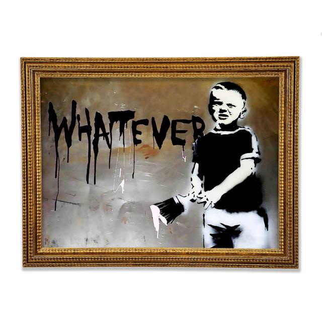 Whatever Kid - Print Bright Star Size: 29.7cm H x 42cm W x 3cm D on Productcaster.