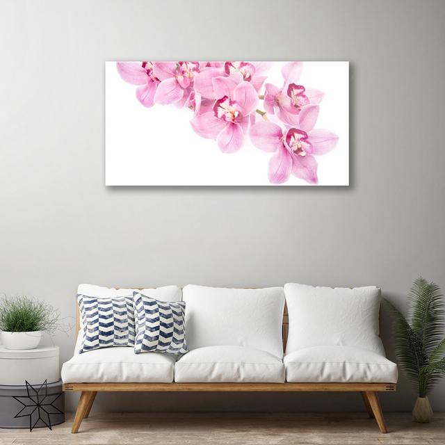 Floral Flowers - Unframed Photograph on Glass Brayden Studio on Productcaster.