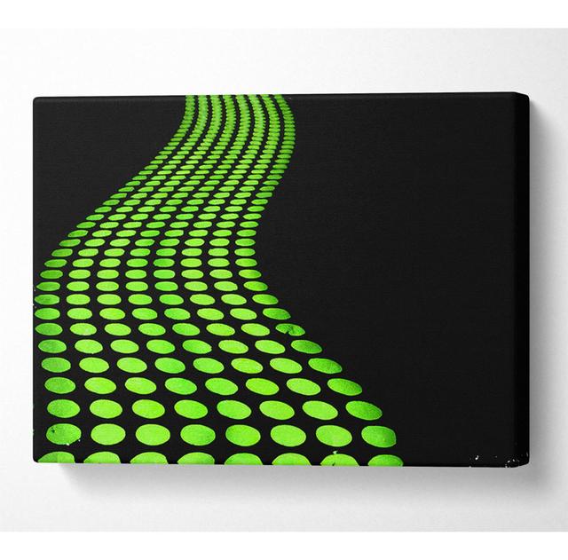 The Green Road Less Travelled - Wrapped Canvas Art Prints Latitude Run Size: 66cm H x 106.6cm W x 10cm D on Productcaster.