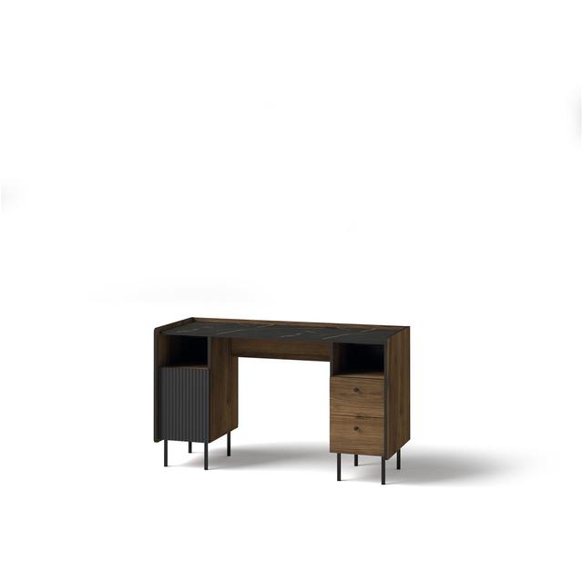 Lehew 135Cm W Rectangular Writing Desk Latitude Run on Productcaster.