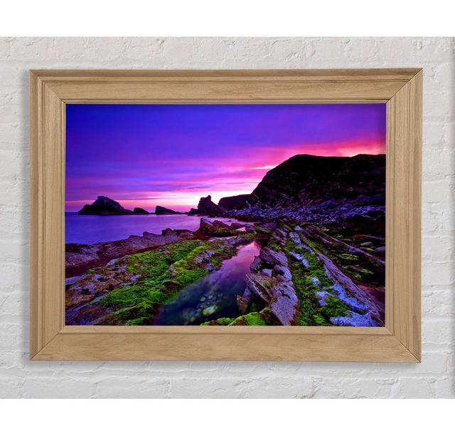 Mupe Bay England - Single Picture Frame Art Prints Bright Star Size: 42cm H x 59.7cm W x 8cm D on Productcaster.