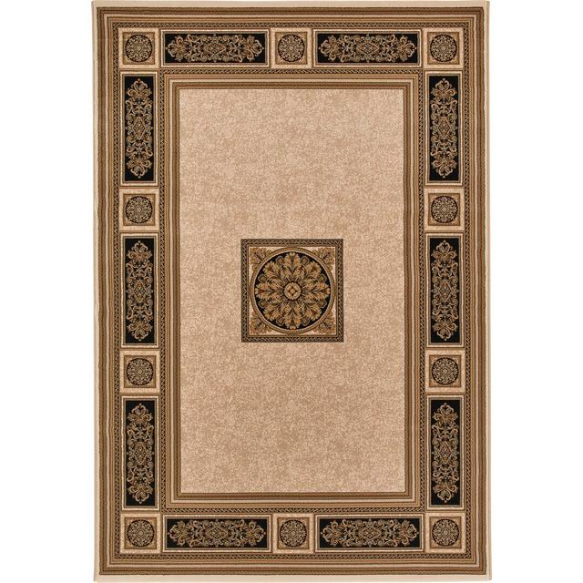 Giron Oriental Hand Woven Beige Area Rug Astoria Grand Rug Size: Rectangle 133 x 195cm on Productcaster.