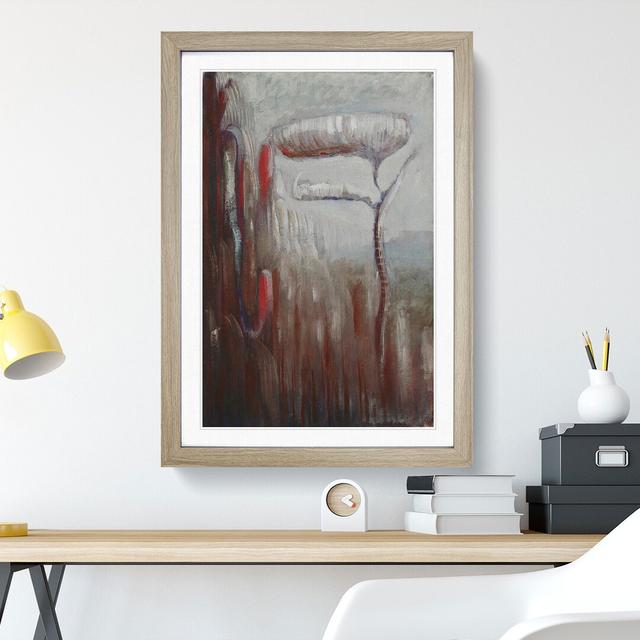 Creation of the World Vol.7 by Mikalojus Konstantinas - Picture Frame Painting East Urban Home Frame Option: Oak Framed, Size: 65cm H x 48cm W x 2cm D on Productcaster.